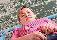 Казашки писают в женском туалете