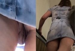 Засветила под платьем голую пилотку
